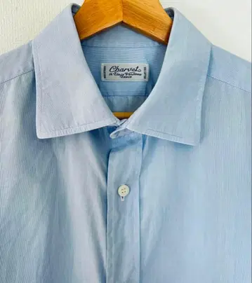 [ 명품 도감 ] Charvet 라이트 블루 긴팔 셔츠