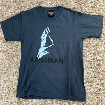 KASABIAN 티셔츠 S 사이즈 다크 블루