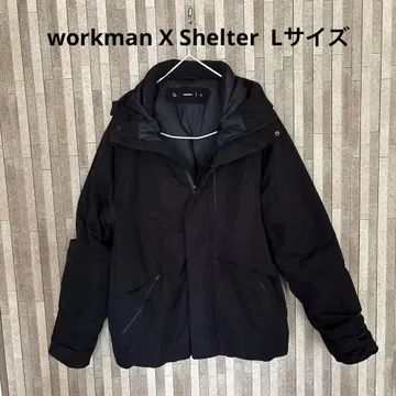 WORKMAN 엑스쉘터 단열 방수 방한 자켓 L 사이즈 블랙