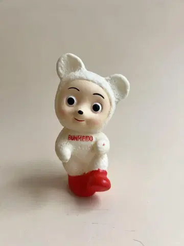 쇼와 레트로 당시물 분메이도 칸칸베어 소프트 비닐 인형 저금통