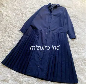 완판템 택 포함 새상품 mizuiro ind 롱 플리츠 스커트 원피스 F