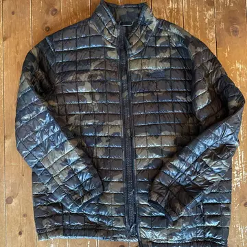 THE NORTH FACE 카모플라쥬 퀼팅 자켓 XXL