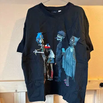 Gorillaz 캐릭터 티셔츠 H&M