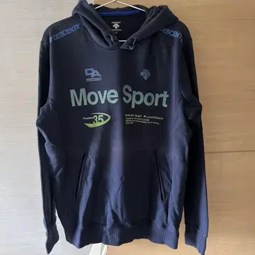 DESCENTE Move Sport 후드티 L 네이비