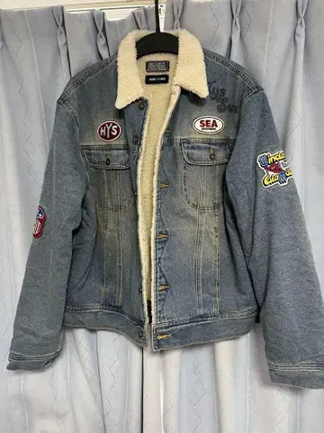 가격 인하 HYSTERIC GLAMOUR WDS 데님 보아 자켓 L