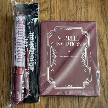 니지산지 쿠츠하 Scarlet Invitation Blu-Ray 응원봉