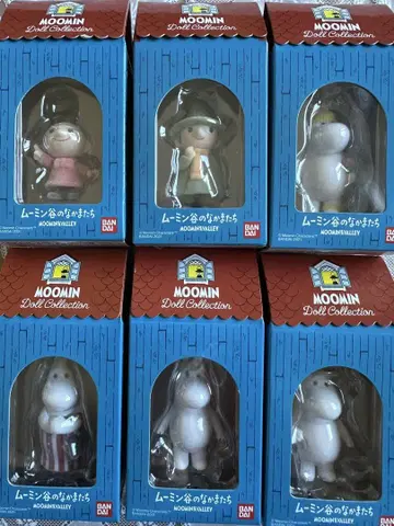 무민 인형 컬렉션 전종 미개봉 새상품