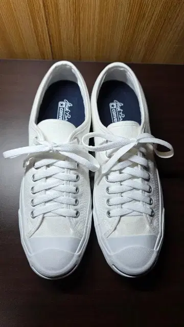 CONVERSE 잭퍼셀 화이트 26.0cm [ 시착만 한 상품 ]