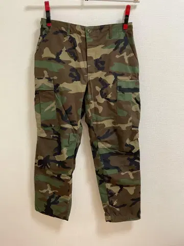 90's 새상품급! 미군 우드랜드 카모 카고 팬츠 M-L