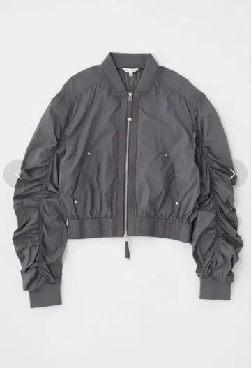 MOUSSY 그레이 나일론 점퍼 F 사이즈