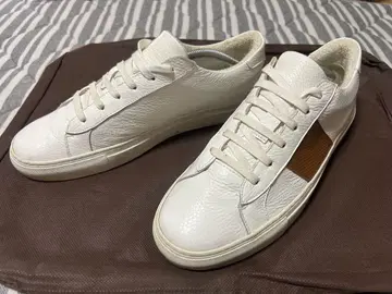 LARDINI / 라르디니 화이트 가죽 스니커즈