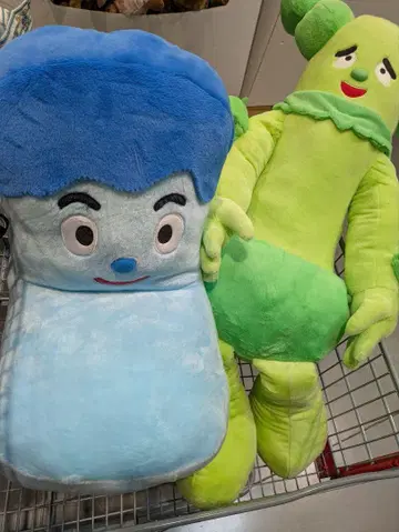 코시 & 사보 씨 봉제 인형
