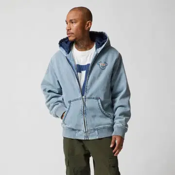 TRUE RELIGION DENIMBIG T HOODED JACKET