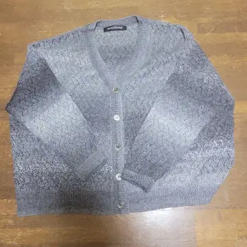 mizuiro ind 그레이 긴팔 가디건