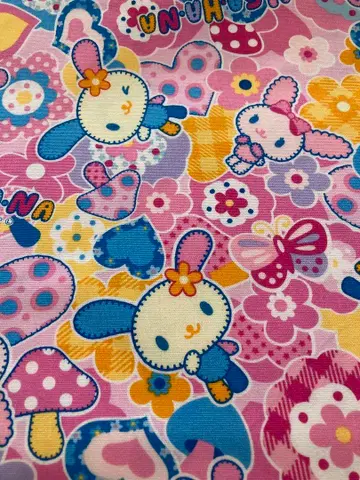 초레어! 레어! 우사하나 조각 원단 옥스 원단