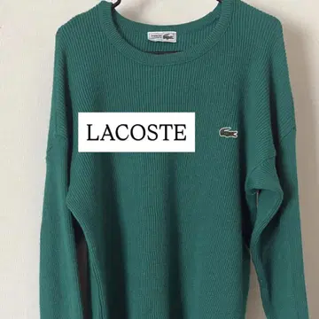 LACOSTE 그린 리브 긴팔 스웨터 ( L~LL 사이즈 )
