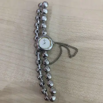 SEIKO 실버 아날로그 손목시계 쿼츠