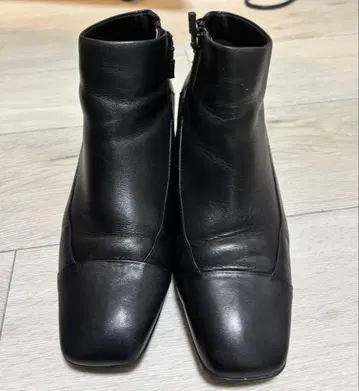 fitfit 가죽 부츠 블랙 24cm
