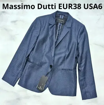 Massimo Dutti 테일러드 자켓 EUR 38 USA 6 네이비