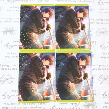 우타프리 아이시마 세실 비쥬콜레 PR 카드 애니메이트 특전 4장