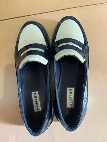 HUNTER 바이컬러 로퍼 UK4