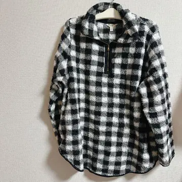 terry & sky XXL 블랙 화이트 체크