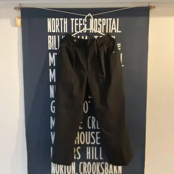 Wide Dad 와이드 팬츠 블랙 Size 1