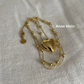 앤 클라인 Anne Klein AK 하트 펜던트 목걸이