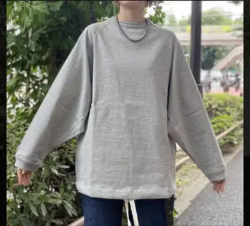 HAVERSACK 그레이 래글런 슬리브