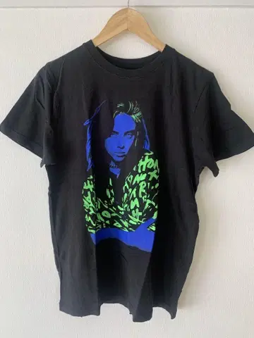 BILLIE EILISH 티셔츠 XL 블랙 빌리 아이리쉬