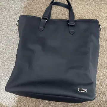 Lacoste 네이비 토트백