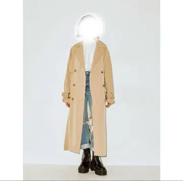 베이지 트렌치코트 jouetie