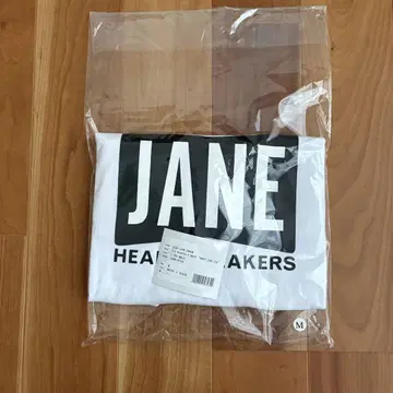 JANE & THE HEART BREAKERS 티셔츠 M 화이트