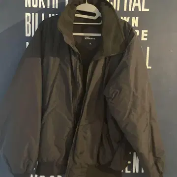 PORT AUTHORITY 블랙 나일론 자켓 M