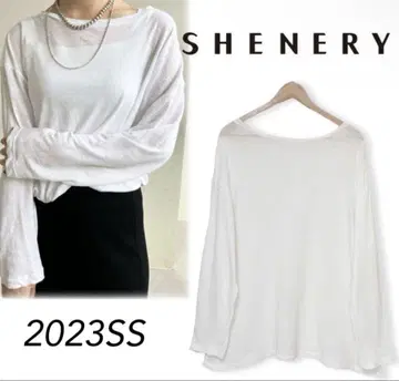 [ USED ] 23SS SHENERY 시너리 시어 BIG 롱 티셔츠