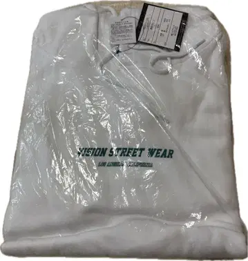VISION STREET WEAR 화이트 맨투맨