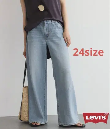 SLOBE IENA 별주 Levi's XL straight 데님 팬츠