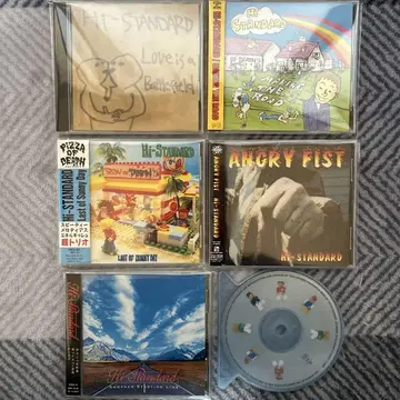 Hi-STANDARD CD 6장 세트