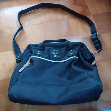 anello 블랙 나일론 숄더백