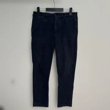 BEAMS 다크 블루 슬림핏 팬츠 M 사이즈