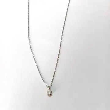 플라티나 다이아몬드 목걸이 0.15캐럿