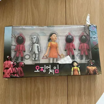 오징어 게임 피규어 세트 5체입