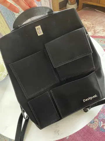 Desigual 블랙 백팩
