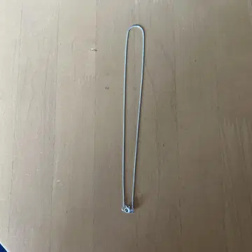 실버 체인 목걸이 약 45cm