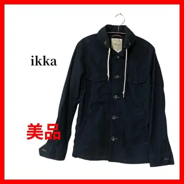ikka 이카 셔츠 자켓 밀리터리 자켓 B1490