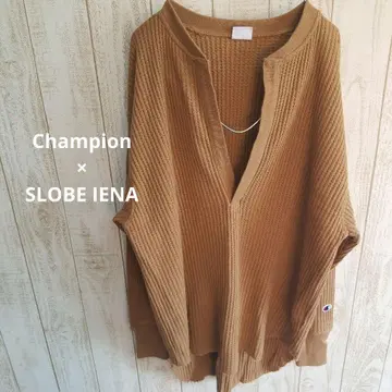 SLOBE IENA 별주 Champion 서멀 티셔츠