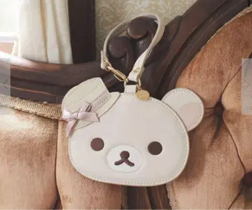 [ 미사용품 ] Maison de FLEUR 코리락쿠마 패스 케이스