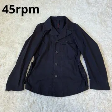 45rpm 밀리터리 셔츠 인디고 네이비