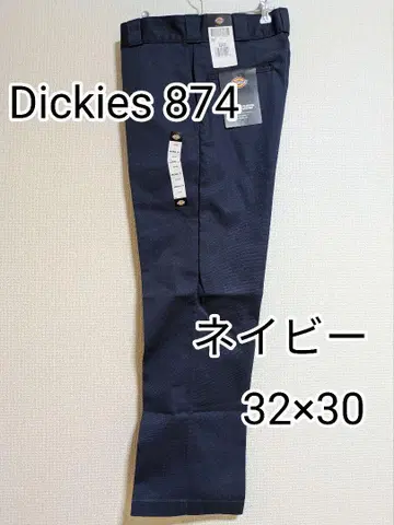 Dickies 874 네이비 32 x 30 워크 팬츠 새상품, 미사용