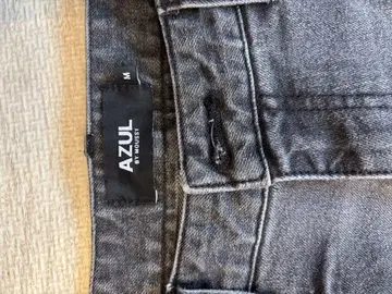 미사용 새상품 AZUL 남성용 스트레이트 데님